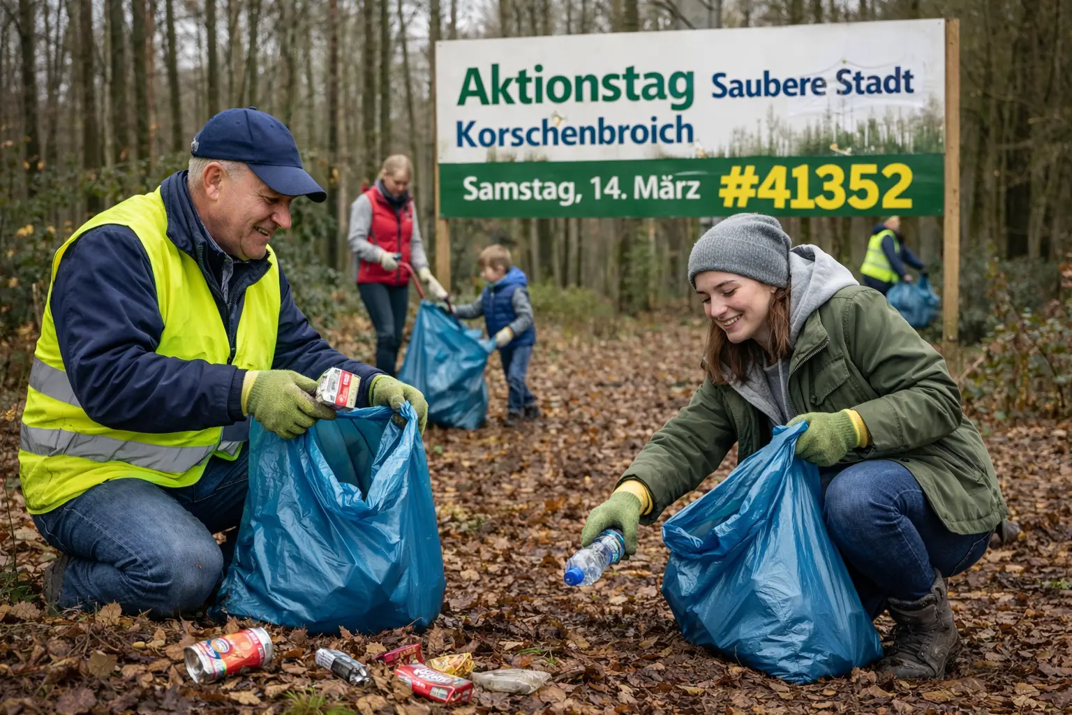 Aktion Saubere Stadt 14 März 2026 in Korschenbroich