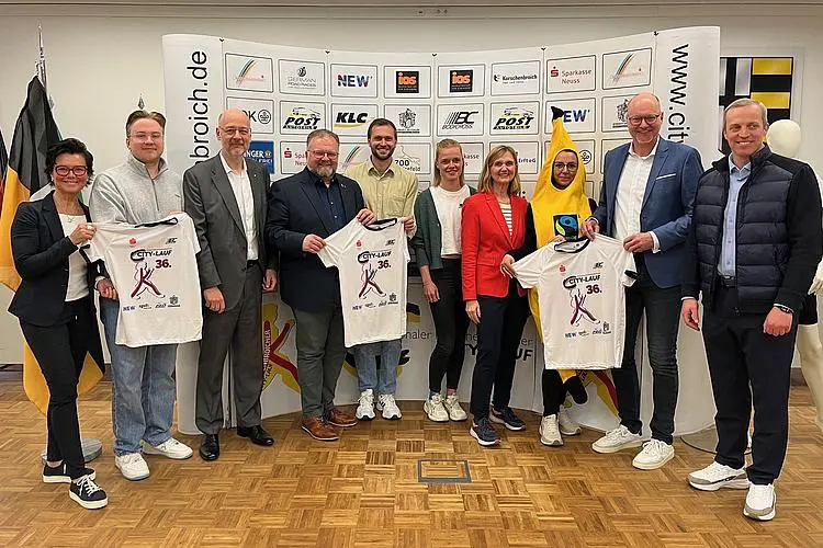 pressekonferenz. zum Citylauf 2026